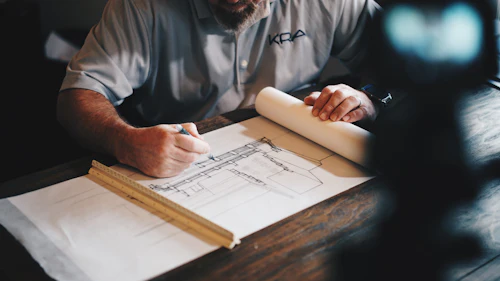 Construction planning for a home project